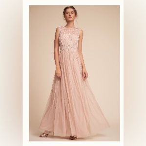 Emma dress from BDLG. Beautiful blush colored bridesmaid dress. Worn once.